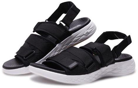 Sandalias Skechers On-The-Go 600 Negro 'Black White'. 55367-BKW Lookbook Sandalias Skechers On-The-Go 600 Negro 'Black White'. 55367-BKW