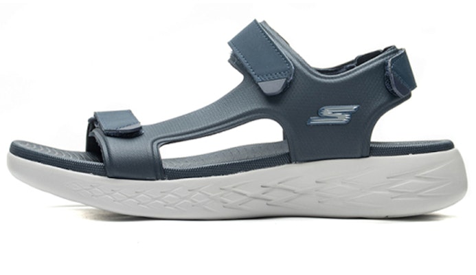 Skechers On-The-Go 600 Casual Navy Blue Sandals 55366-NVY Buy Skechers On-The-Go 600 Casual Navy Blue Sandals 55366-NVY