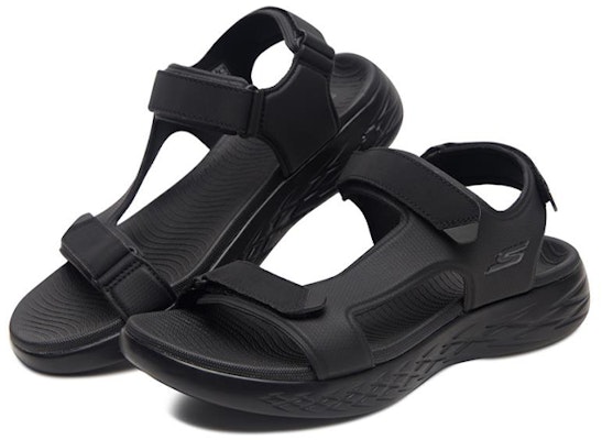 Skechers On-The-Go 600 Leisure Sandal Black 55366-BBK Lookbook Skechers On-The-Go 600 Leisure Sandal Black 55366-BBK