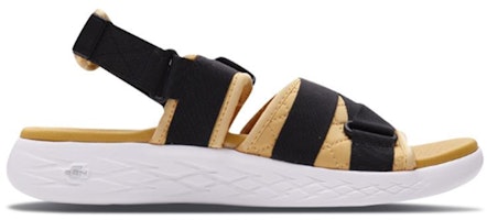 Skechers Sandal On-The-Go 600 Hitam/Emas 55367-GDBK Order Skechers Sandal On-The-Go 600 Hitam/Emas 55367-GDBK