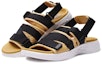 Lookbook Skechers On-The-Go 600 Sandal Hitam/Emas 55367-GDBK