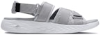 Skechers On-The-Go 600 Sandal Kelabu/Putih 55367-LTGY