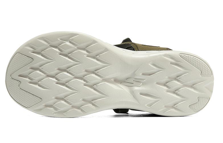 Shop Sandales Skechers On The Go 600 Velcro Vert Olive 55383-OLV