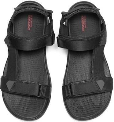 Skechers On The Go 600 Sandal Velcro Hitam Pria Wanita Outdoor Alternatif 55383-BBK Lookbook Skechers On The Go 600 Sandal Velcro Hitam Pria Wanita Outdoor Alternatif 55383-BBK