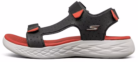 Skechers On The Go 600 Velcro Sandals Black/Red 55383-BKRD Skechers On The Go 600 Velcro Sandals Black/Red 55383-BKRD
