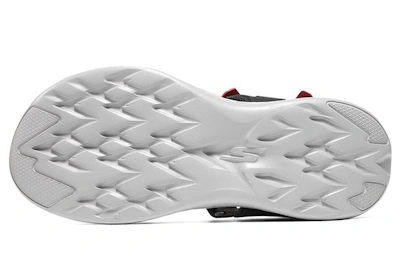 Skechers On The Go 600 Velcro Sandals Black/Red