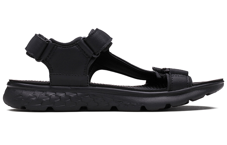 Skechers On The Go 'Black Velcro Sport Sandal' 圖 2