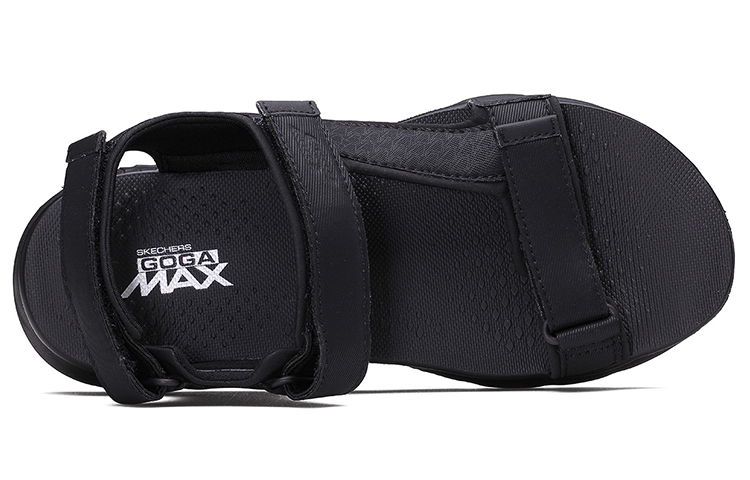 Skechers On The Go 'Black Velcro Sport Sandal' 圖 5