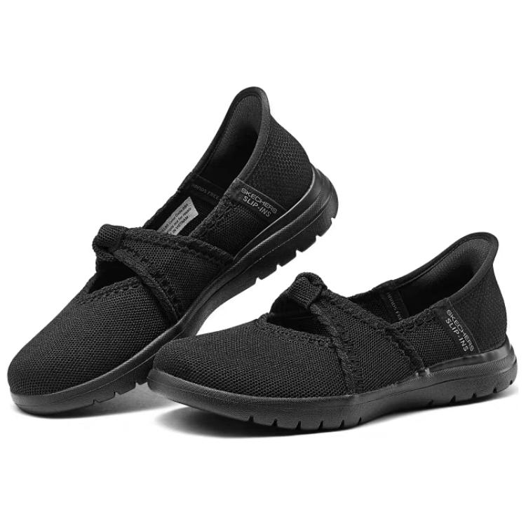 Lookbook Skechers ON THE GO 'Sleek Comfort' Zapatos Casuales Mujer 'Negro' 138185-BBK