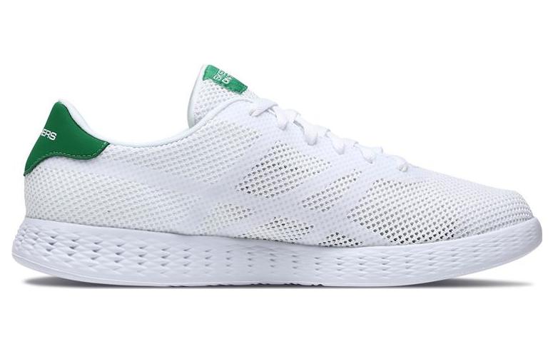 Order Skechers ON THE GO Glide ''Wit Groen'' 53817-WGR