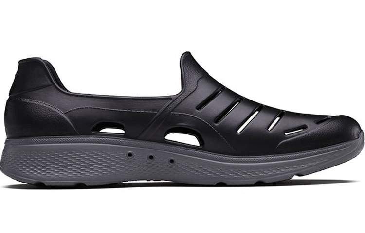 Order Skechers One Pedal Atmungsaktive Schwarz Grau Sandalen ''Schwarz Grau'' 54270-BKGY