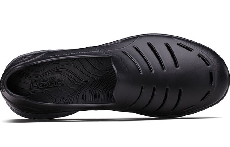 Shop Skechers One Pedal Sandal Hitam Abu Abu Bernapas 'Hitam Abu Abu' 54270-BKGY