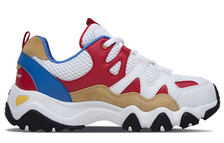 Skechers One Piece D'LITES 'Red White' 圖 2