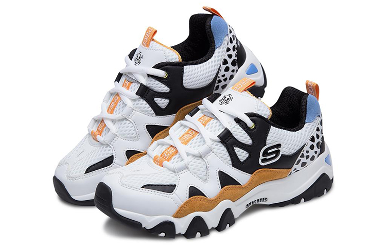 Skechers One Piece D'Lites 'Trafalgar Law White Black Gold' 圖 3