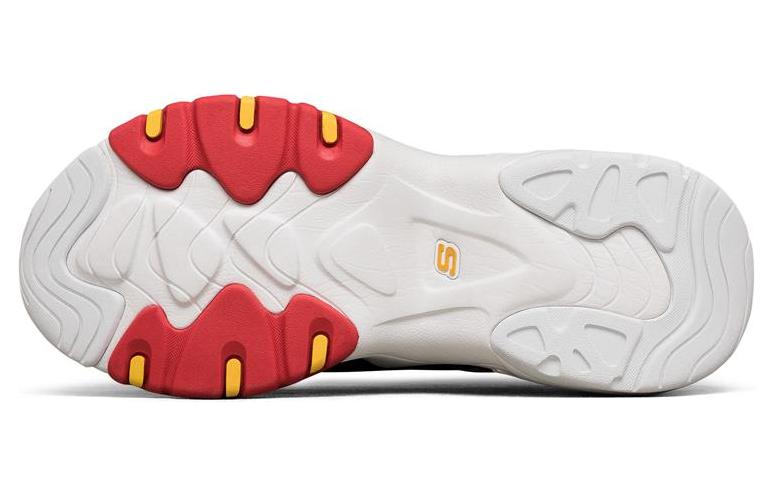 Skechers One Punch D'lites 3.0 Low-Top Running Shoes /Black/Yellow 'White' 圖 5