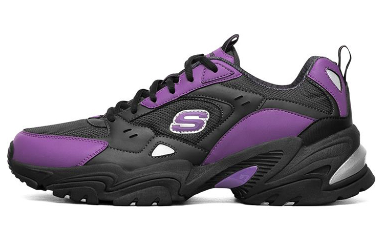 Skechers One Punch x Stamina V2 Low-Top Running Shoes /Purple 'Black' 666166-BKPR