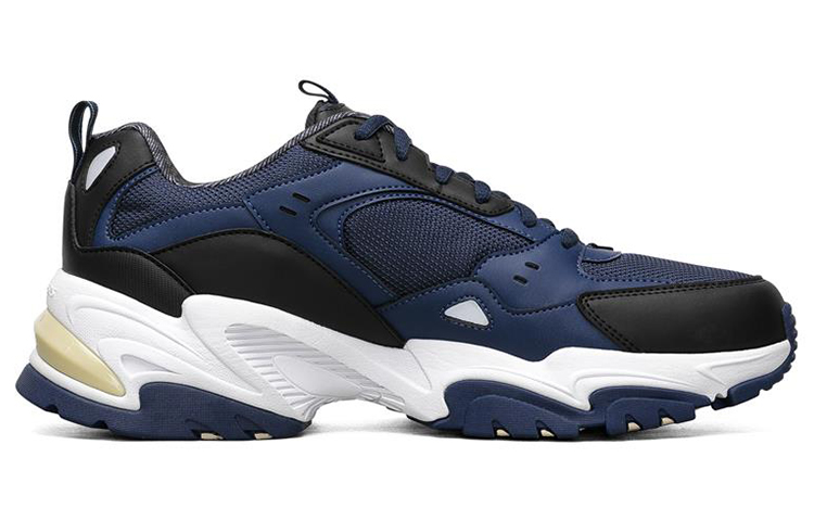 Order Skechers One Punch x Stamina V2 Scarpe Running Basse Blu/Nere 666166-NVBK
