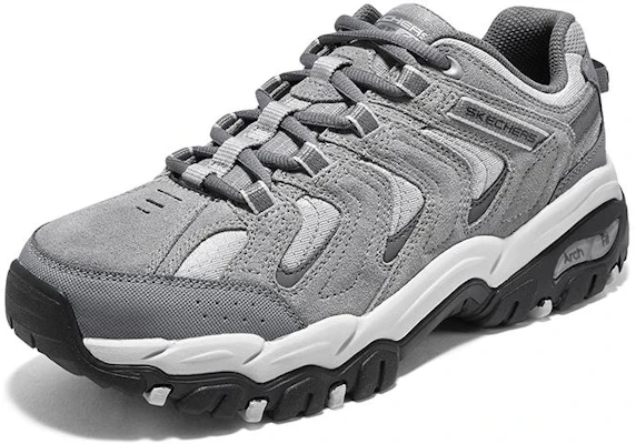 Skechers 醒山 舒適百搭氣質 減震耐磨 低幫 戶外功能鞋 男款 灰色 Shop Skechers 醒山 舒適百搭氣質 減震耐磨 低幫 戶外功能鞋 男款 灰色