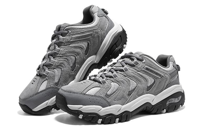 Purchase Skechers 醒山 舒適百搭氣質 減震耐磨 低幫 戶外功能鞋 男款 灰色