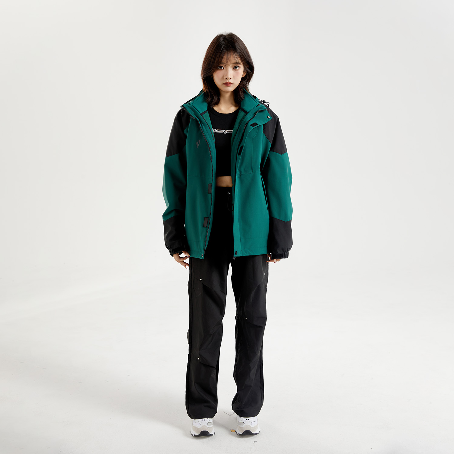 Skechers Outdoor Functional Hooded Jacket Windproof Waterproof Unisex Retro Style L424U288 圖 13