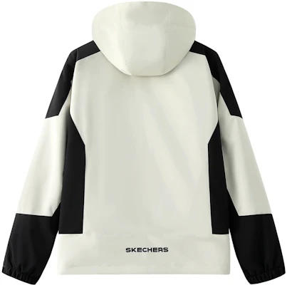 スケッチャーズ アウトドア機能フード付きジャケット 防風防水 ユニセックス レトロ L424U288 Lookbook スケッチャーズ アウトドア機能フード付きジャケット 防風防水 ユニセックス レトロ L424U288