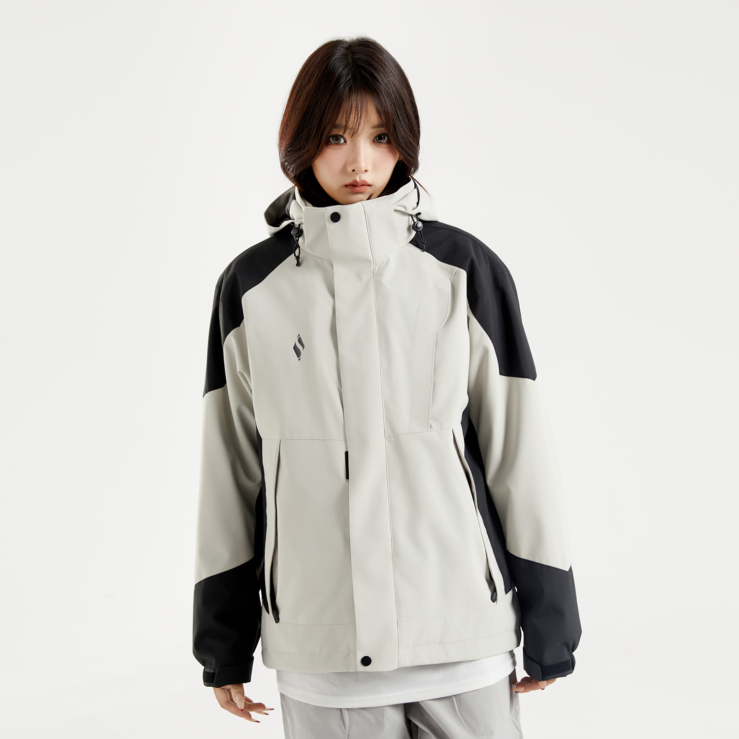 Skechers Outdoor Functional Hooded Jacket Windproof Waterproof Unisex Retro Style L424U288 圖 4