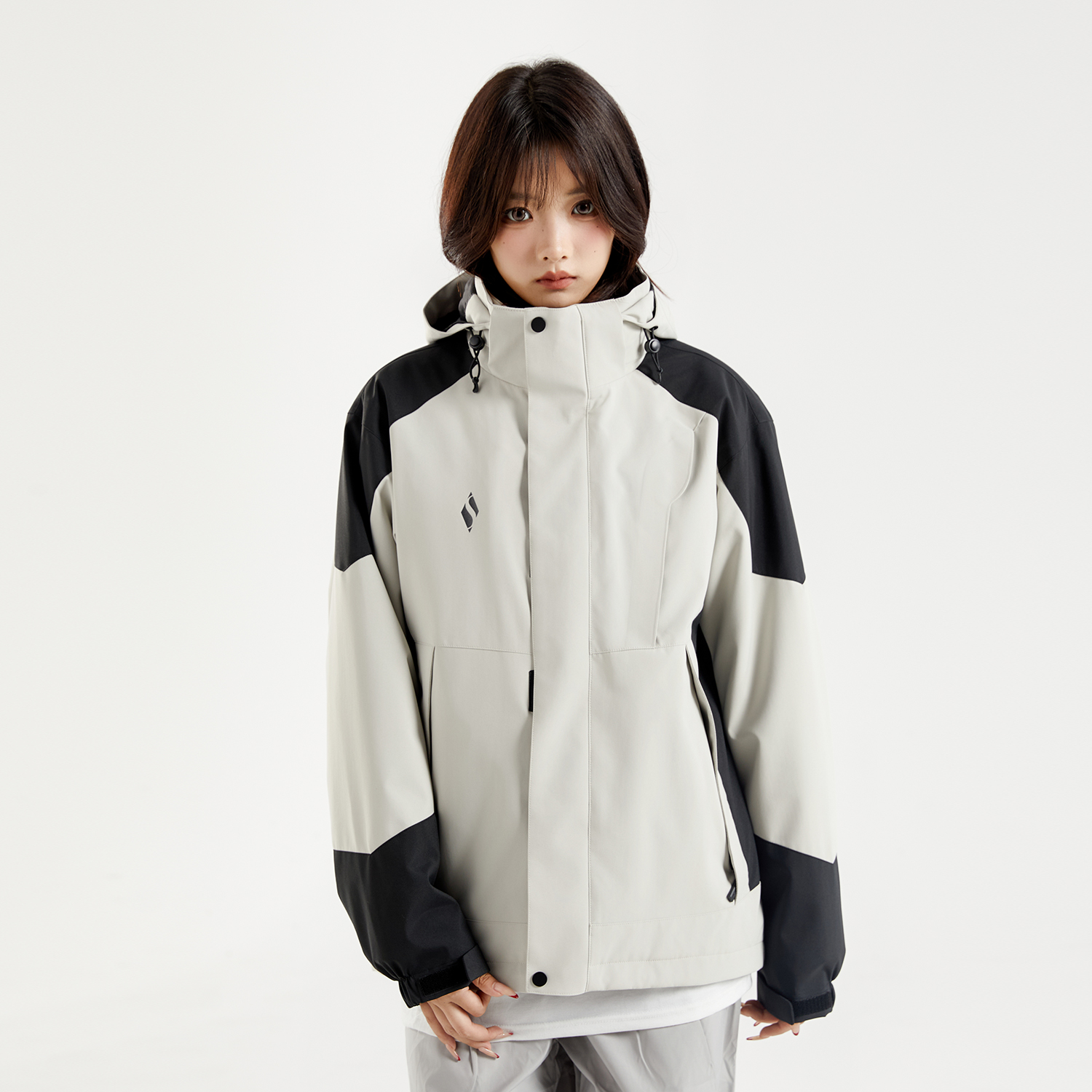 Skechers Outdoor Functional Hooded Jacket Windproof Waterproof Unisex Retro Style L424U288 圖 5