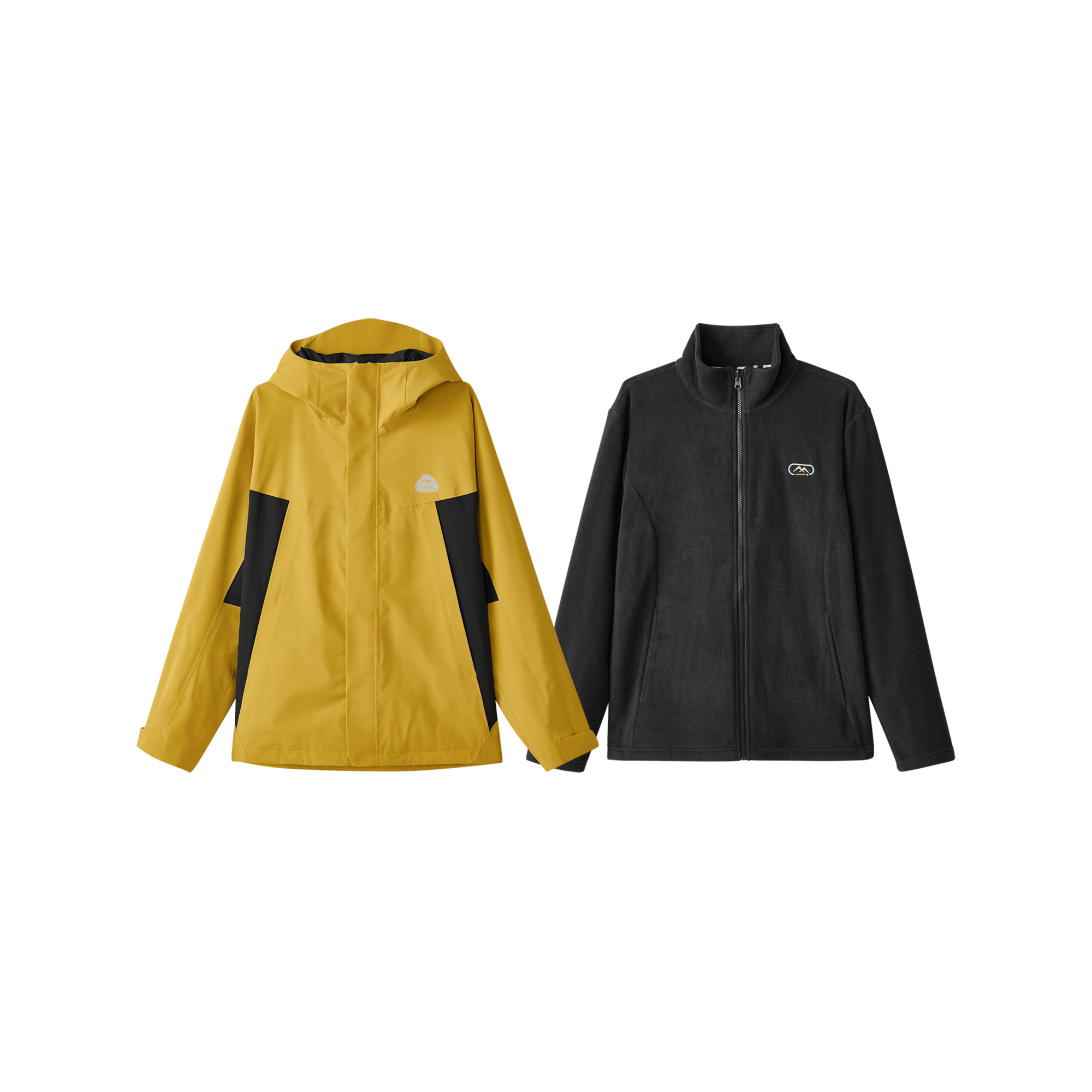 Skechers Outdoor Hiking Jacket Yellow - Waterproof, Windproof, Warm & Durable L324M149-0488