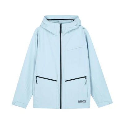 Skechers Outdoor Hooded Jacket - Stylish & Comfortable in Mountain Blue L124M049-02PF