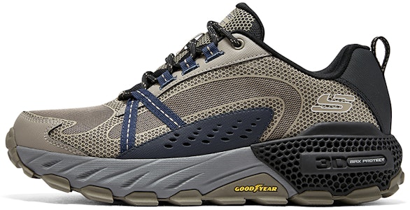 Skechers 舒適 減震防滑 低幫 戶外功能鞋 男款 灰褐色 Buy Skechers 舒適 減震防滑 低幫 戶外功能鞋 男款 灰褐色