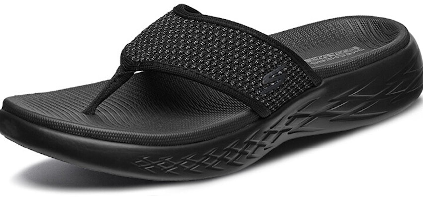 Skechers Outdoor Sandal 'Lightweight Non-Slip Black' 55375-BKGY Order Skechers Outdoor Sandal 'Lightweight Non-Slip Black' 55375-BKGY