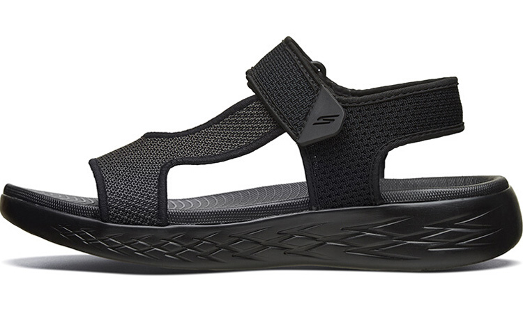 Skechers Outdoor Sandals 'Breathable Black Grey' 55380-BKGY