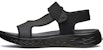 Skechers Sandal Luar 'Hitam Kelabu Bernafas' 55380-BKGY