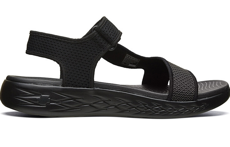 Order Skechers Outdoor Sandals 'Breathable Black Grey' 55380-BKGY