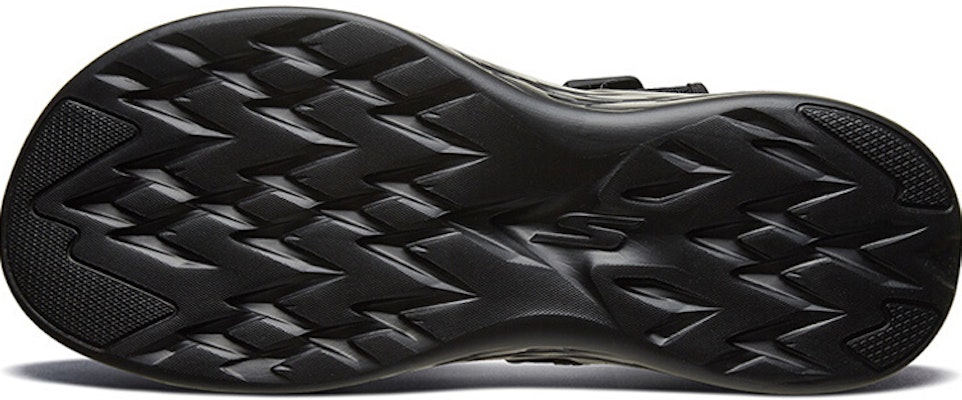 스케쳐스 통기성 블랙 그레이 아웃도어 샌들 (Skechers Breathable Black Grey Outdoor Sandals - shortened) 55380-BKGY Shop 스케쳐스 통기성 블랙 그레이 아웃도어 샌들 (Skechers Breathable Black Grey Outdoor Sandals - shortened) 55380-BKGY