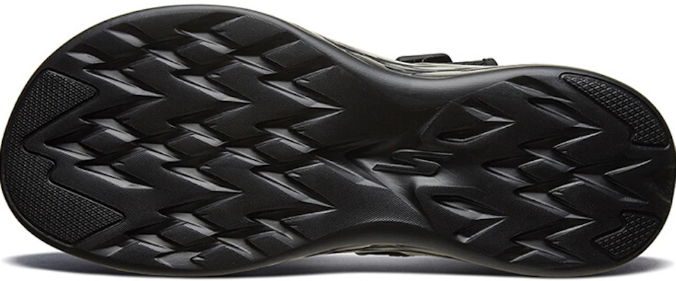 Skechers Outdoor Sandals 'Breathable Black Grey' 55380-BKGY Shop Skechers Outdoor Sandals 'Breathable Black Grey' 55380-BKGY