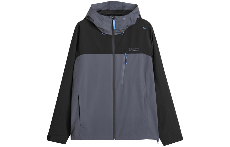 Skechers Outdoor Series Colorblock Zip Hoodie Jacket Periscope Grey L224M001-0403
