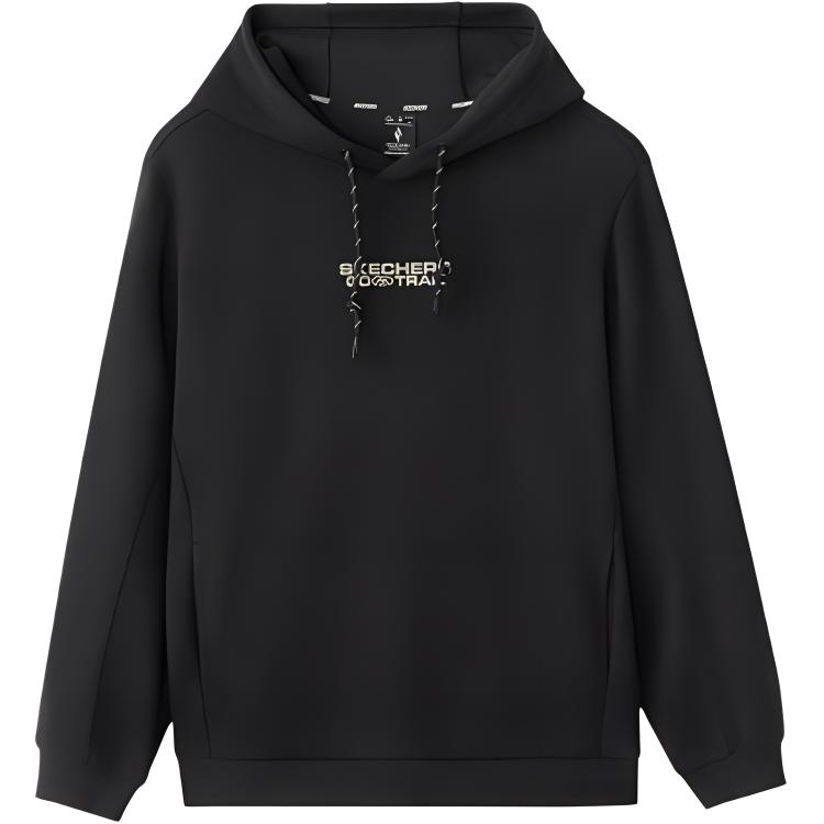 Skechers Outdoor Series Pullover Hoodie in Carbon Black L424M010-0018