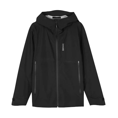 Skechers Outdoor Sports Waterproof Zip Hoodie Jacket in Carbon Black L124M069-0018