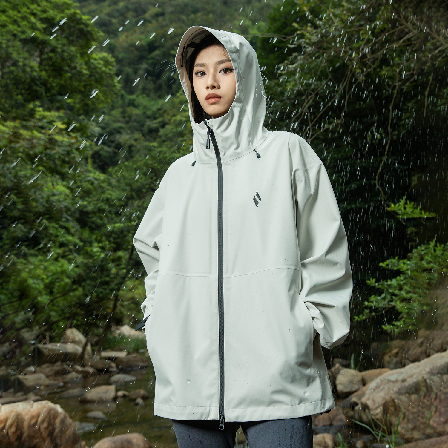 Skechers Outdoor Waterproof Windproof Softshell Hiking Jacket Unisex L424M204A 圖 5