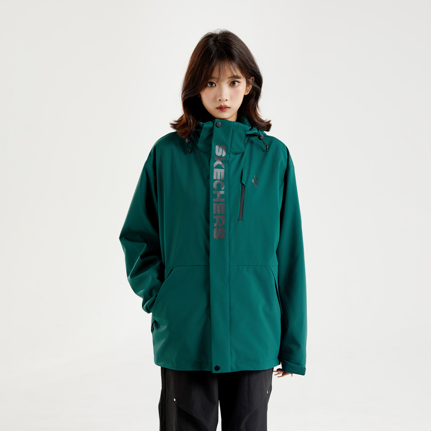 Skechers Outdoor Waterproof Windproof Warm Jacket Unisex Functional Hiking Coat L424U289-00KV 圖 25