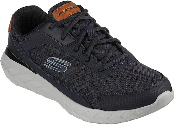Skechers Overhaul 2.0 'Enforcer Navy Blue' kasut lelaki biru tentera. 232289-NVY Lookbook Skechers Overhaul 2.0 'Enforcer Navy Blue' kasut lelaki biru tentera. 232289-NVY