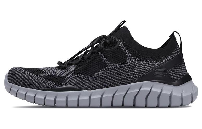 Buy Skechers Overhaul 'Negro Gris' 52820-BKGY