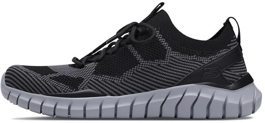 Skechers Overhaul 'Hitam Kelabu' 52820-BKGY Buy Skechers Overhaul 'Hitam Kelabu' 52820-BKGY