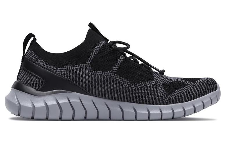 Order Skechers Overhaul 'Hitam Kelabu' 52820-BKGY