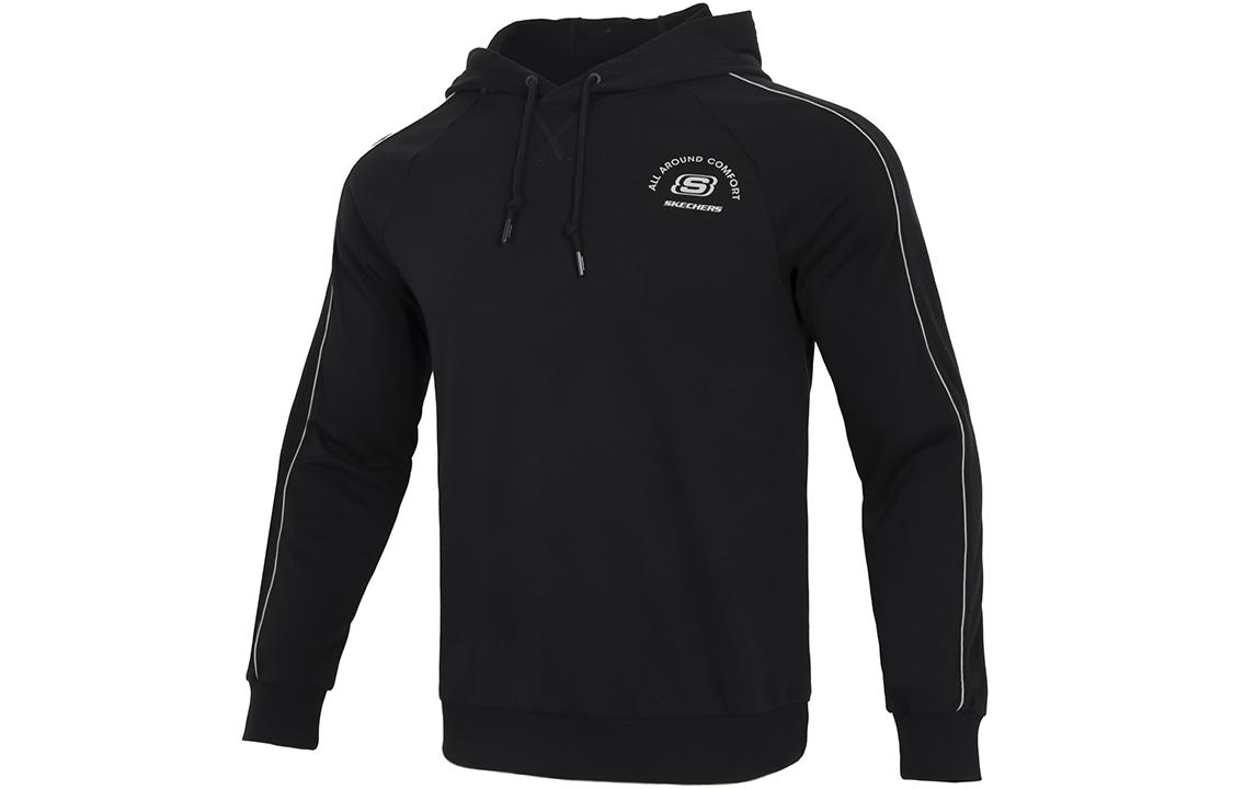 Skechers Oversized Hoodie Black Long-Sleeve L322M007-0018