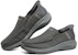Skechers Parson Ralven Slip-Ins 'Kelabu' 204804-GRY