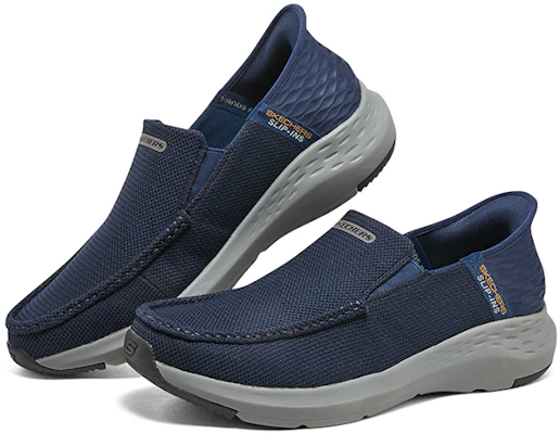 Skechers Parson Ralven Slip-Ins 'Navy' 204804-NVY Shop Skechers Parson Ralven Slip-Ins 'Navy' 204804-NVY