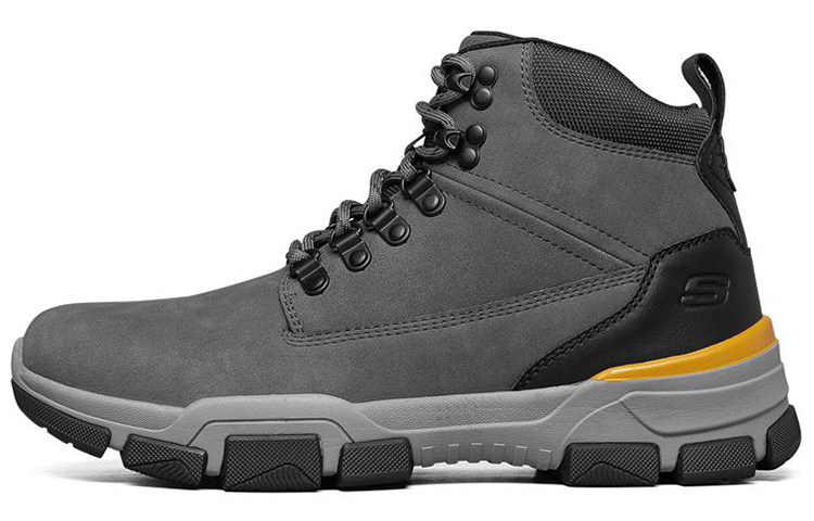 Buy 스케쳐스 파발로 그레이 캐주얼 부츠 (Skechers Pavalo 그레이 캐주얼 부츠) 204193-CHAR