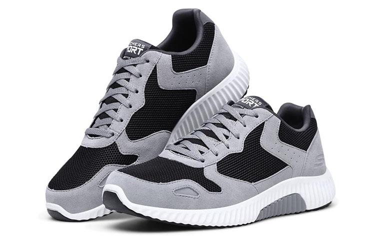 Buy Skechers Paxmen 'Grey Black' 52518-GYBK - Novelship